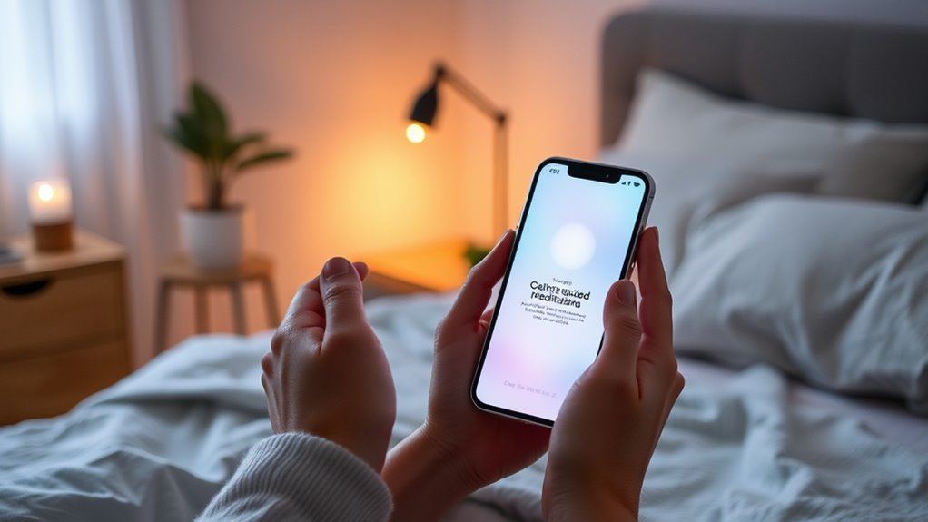 phone guided relaxation routines