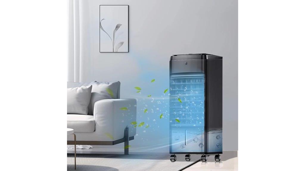 portable 3 in 1 evaporative cooler