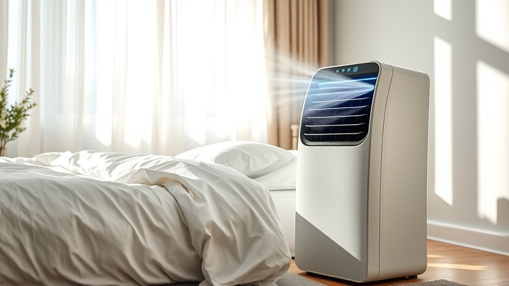 portable cooling for bedrooms