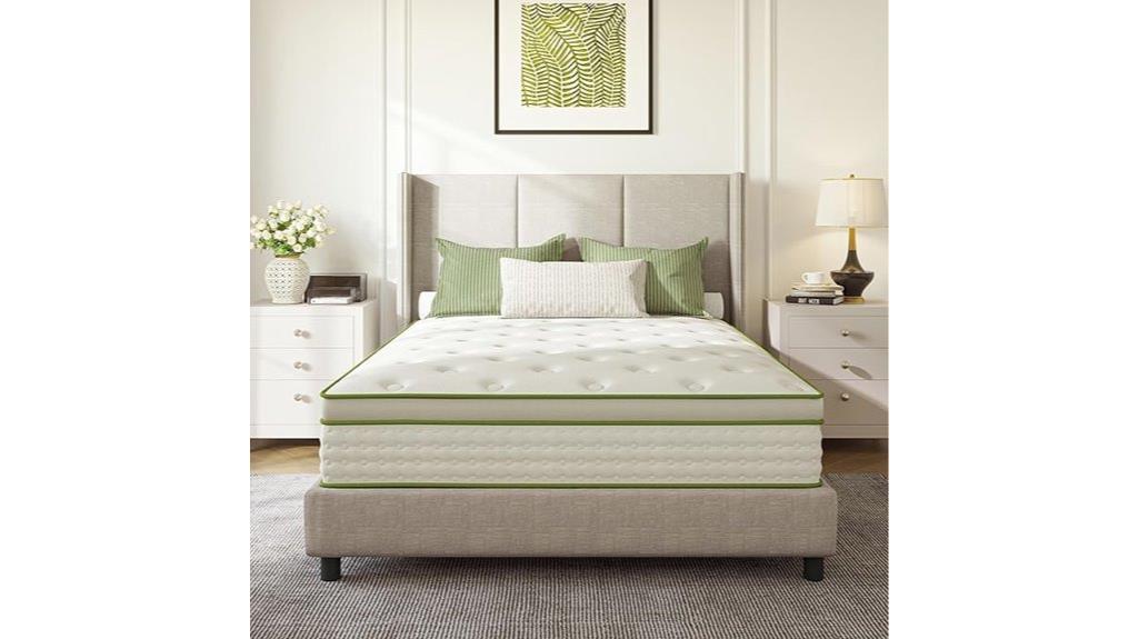 queen foam pocket springs