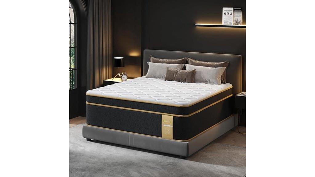 queen hybrid foam mattress