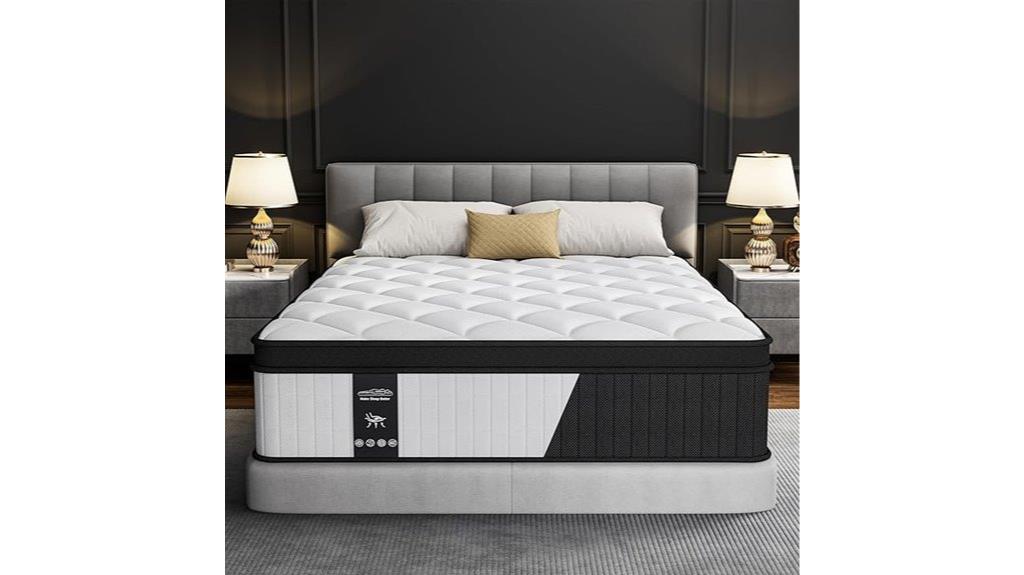queen hybrid gel mattress