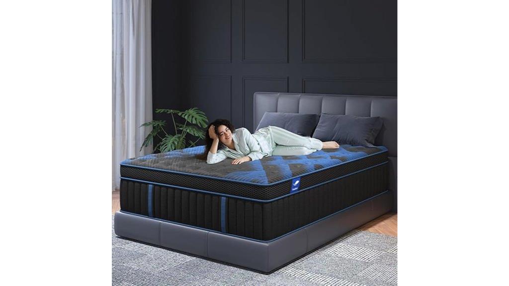 queen hybrid gel mattress