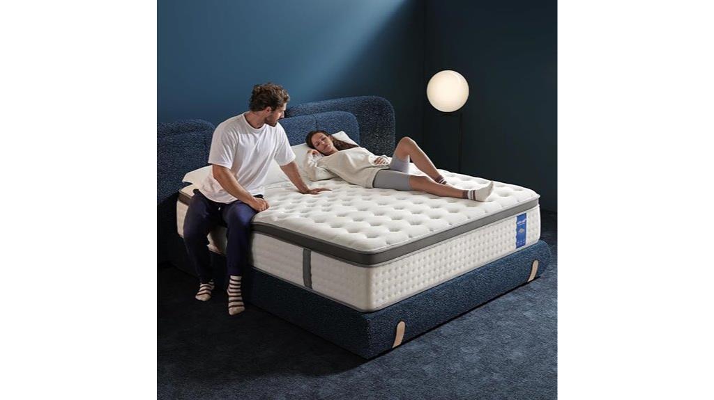 queen hybrid mattress box