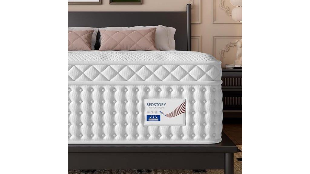 queen sized hybrid mattress