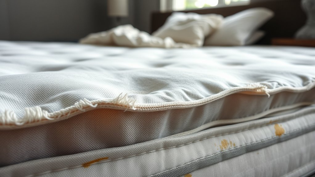 replace aging damaged mattress
