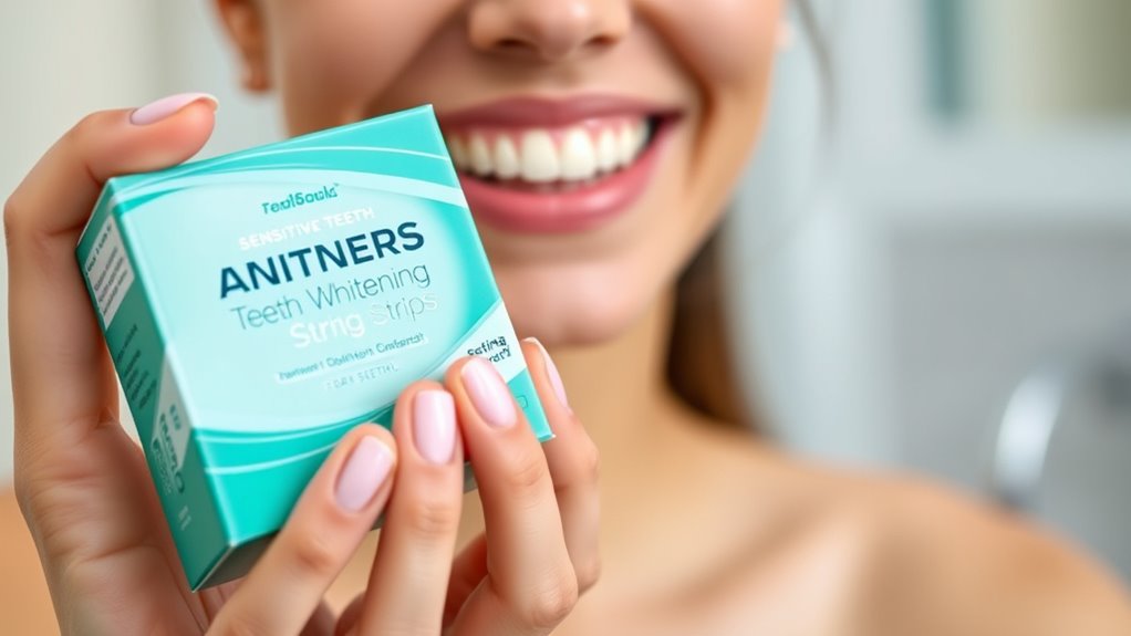 sensitive teeth whitening considerations