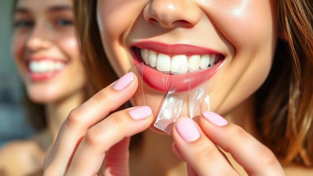 sensitive teeth whitening strips