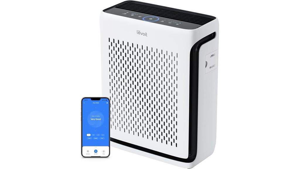smart large room air purifier