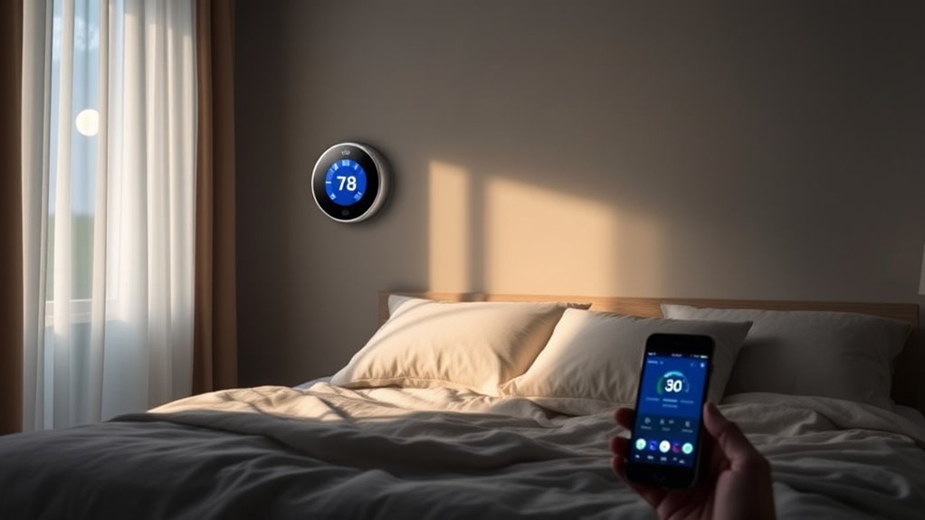 smart thermostat sleep optimization