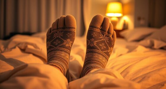socks improve sleep onset