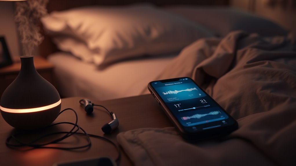 soothing sleep environment setup