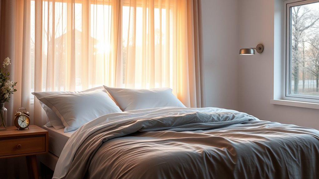 stick to regular sleep schedule