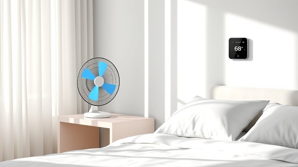 summer bedroom cooling solutions