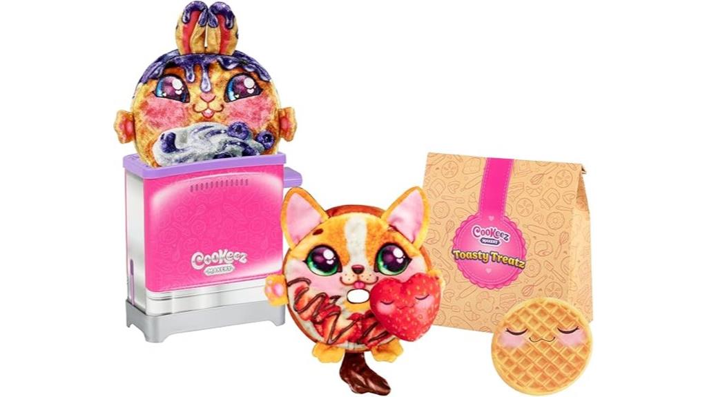 toaster plush 2 pack