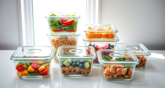 top glass food storage options