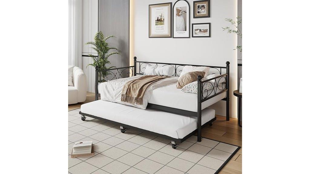 twin daybed with trundle