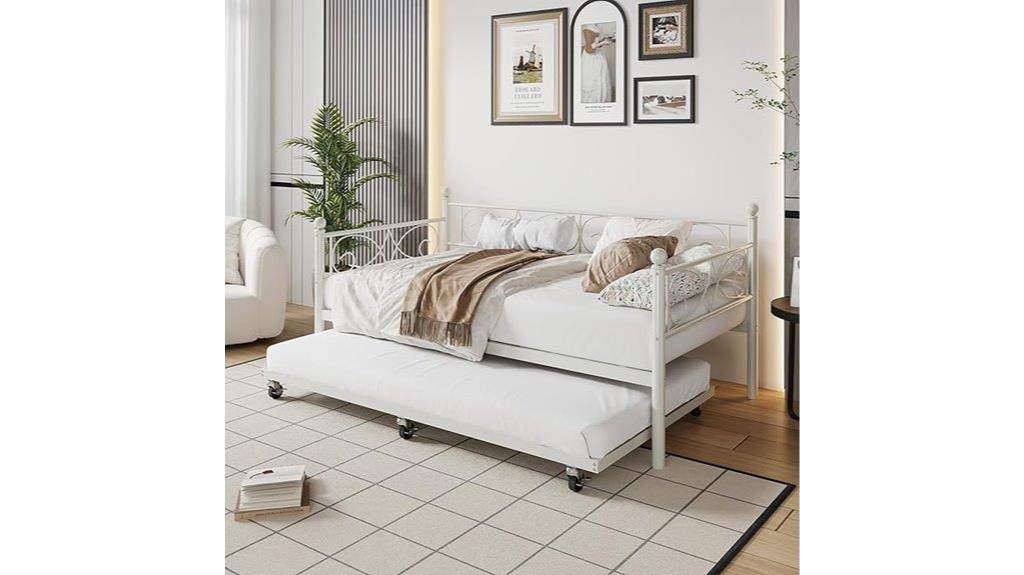 twin daybed with trundle