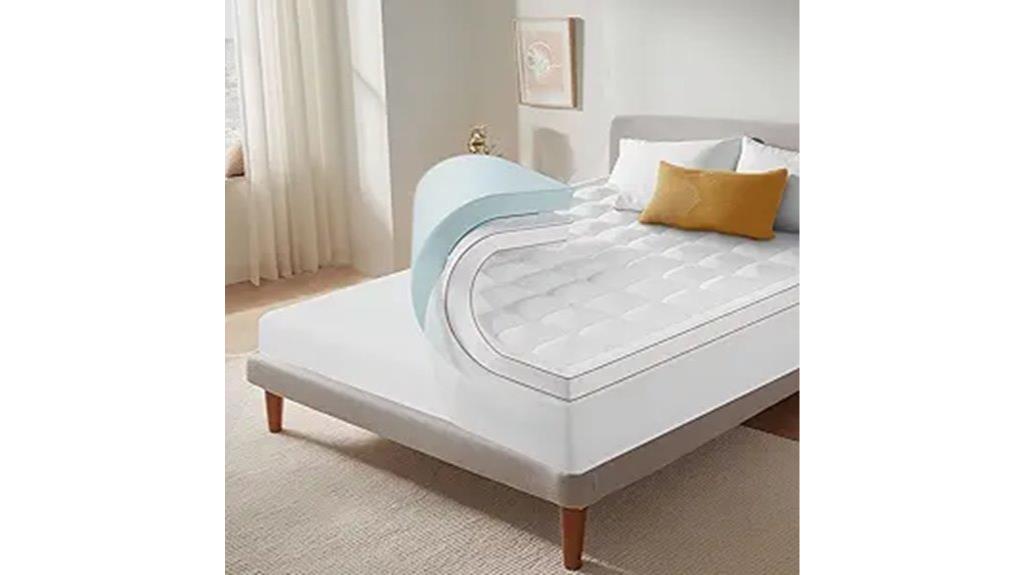 twin memory foam topper