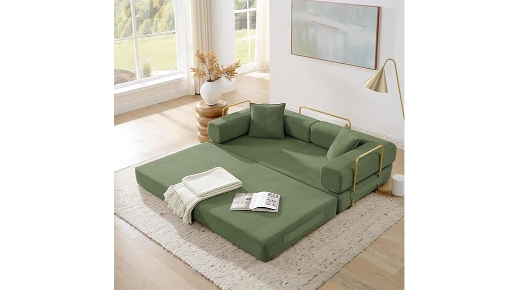 versatile convertible sofa bed