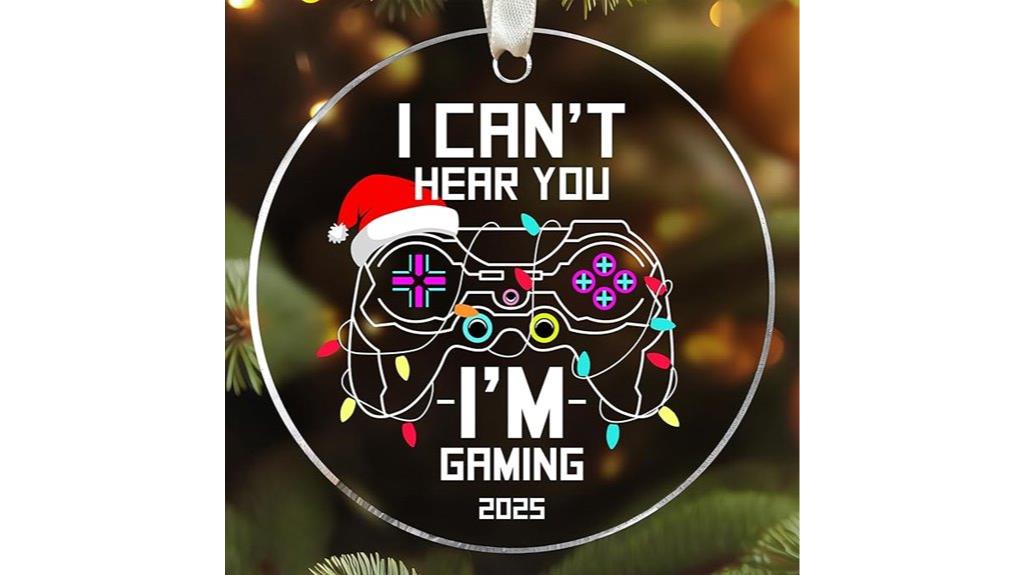 video game christmas decorations