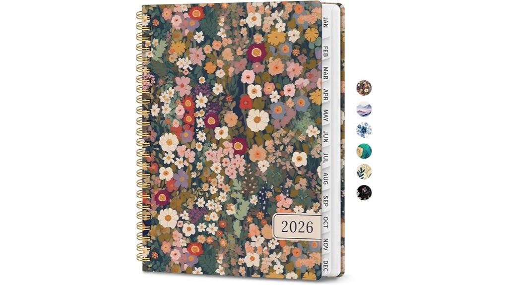 women s 2026 weekly monthly planner