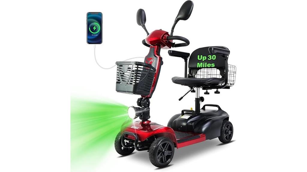 30 mile range electric scooter
