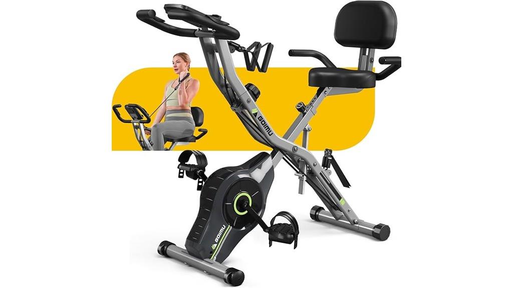 5 in 1 foldable exercise bike