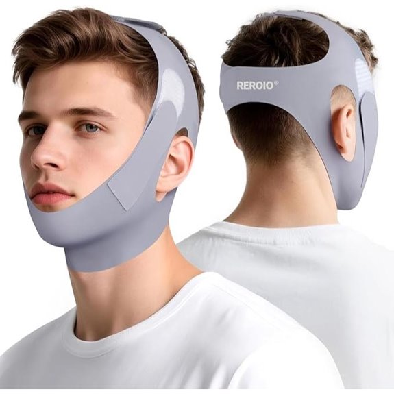 Anti-Snoring Chin Strap with Adjustable Fit