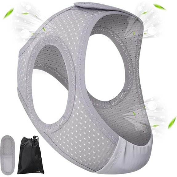 Forzacx Anti Snoring Chin Strap Adjustable Breathable Comfortable