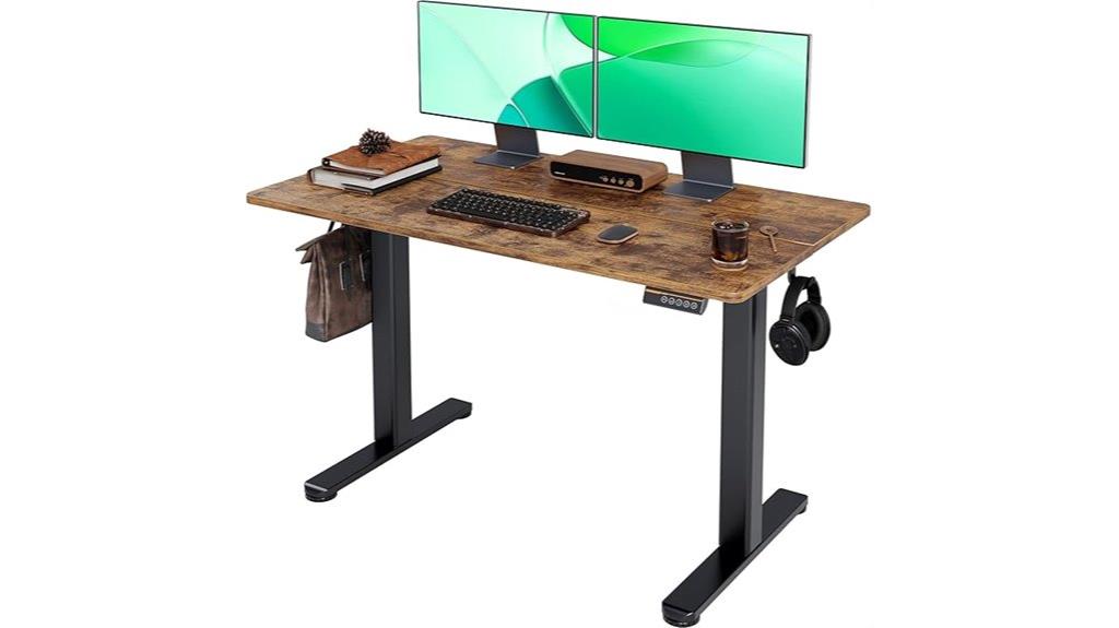 adjustable electric sit stand desk