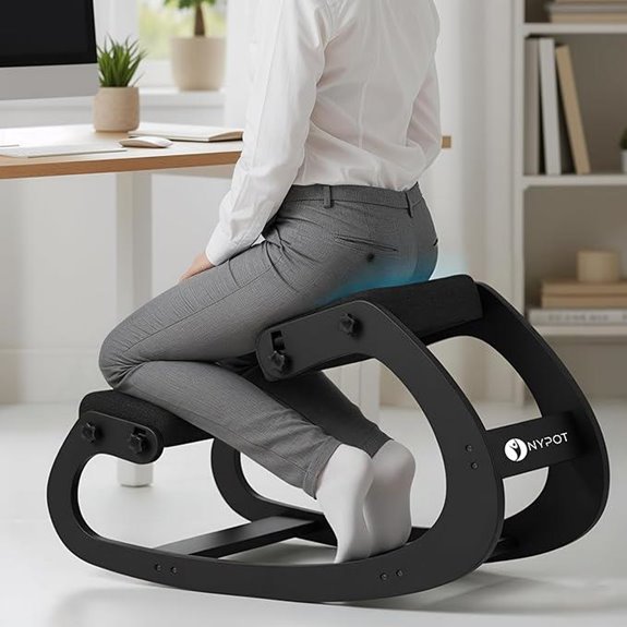 NYPOT Ergonomic Kneeling Chair with Adjustable Seat