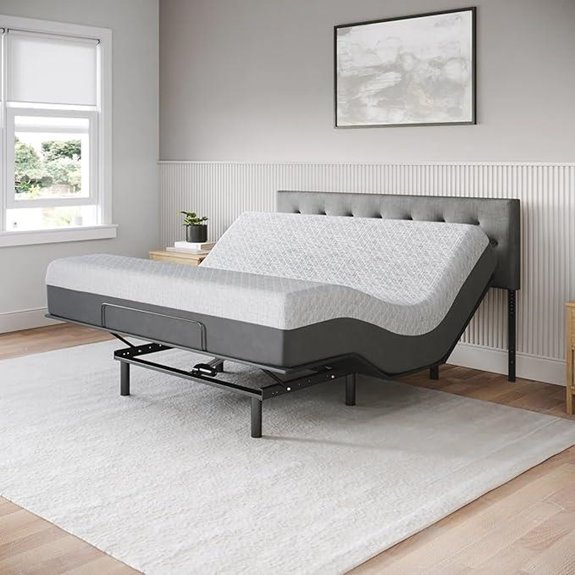 Celestial Sleep Aurora Adjustable Bed & Gel Mattress King