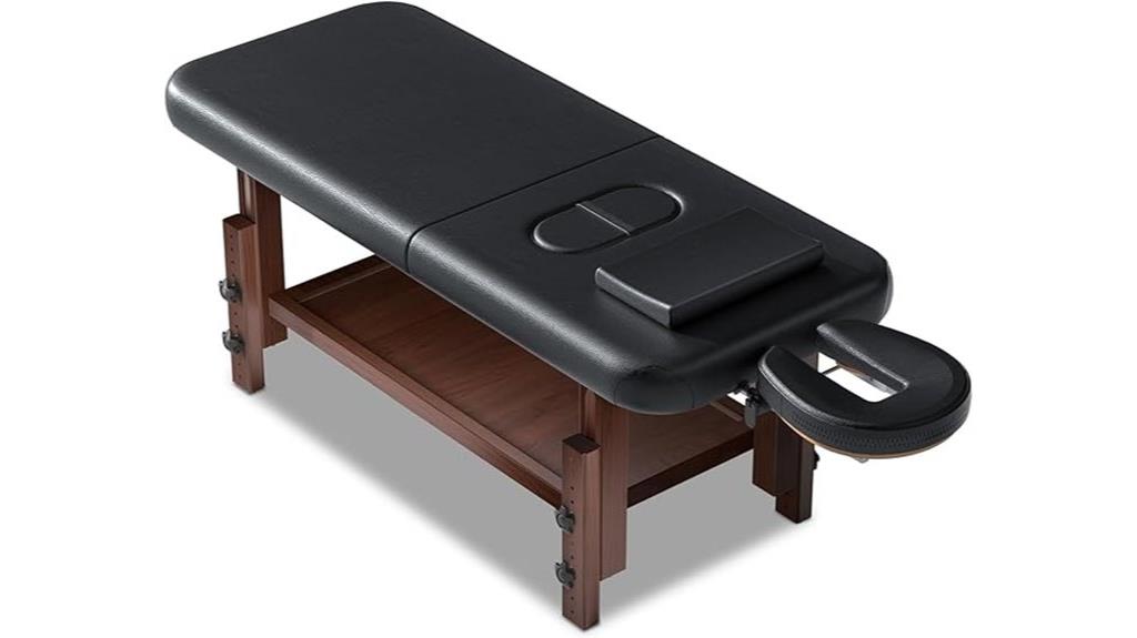 adjustable memory foam table