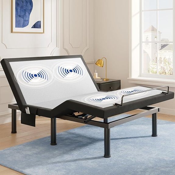 Tami T600 Queen Adjustable Bed Frame with Massage