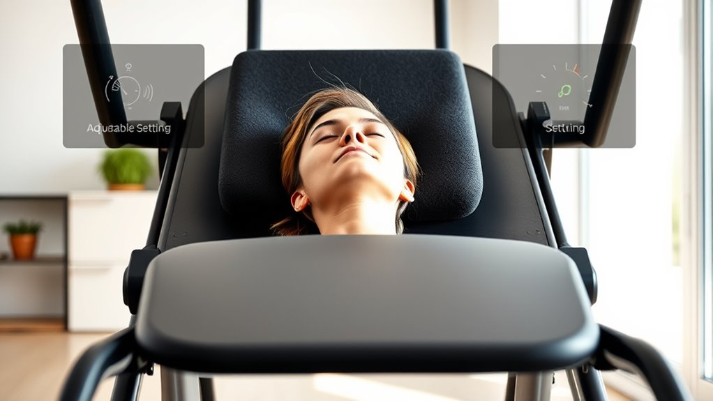 adjustable secure inversion features