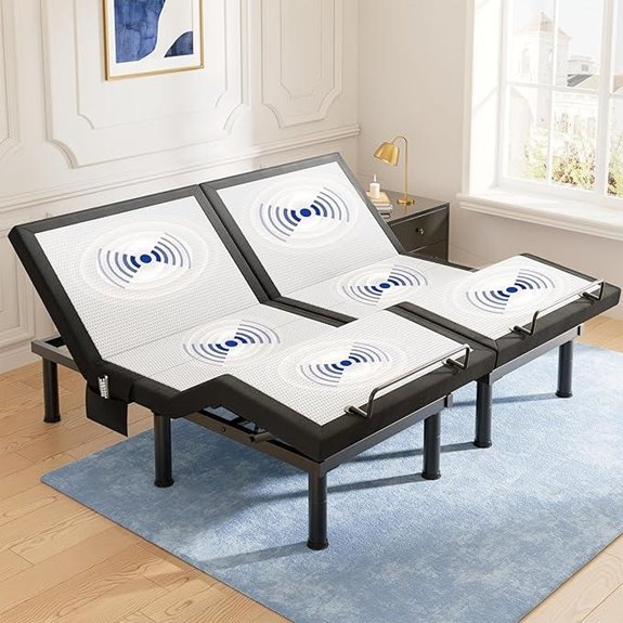 adjustable split king bed