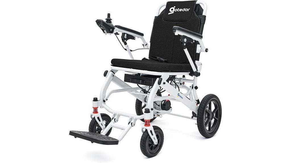 adult electric wheelchair range