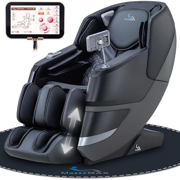 MassaMAX MT339 4D Massage Chair with AI Voice