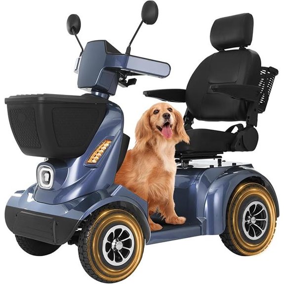 MS09 MAX All Terrain 1000W Electric Mobility Scooter