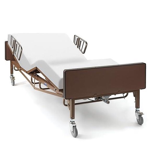 Bariatric Electric Hospital Bed with Mattress and Rails