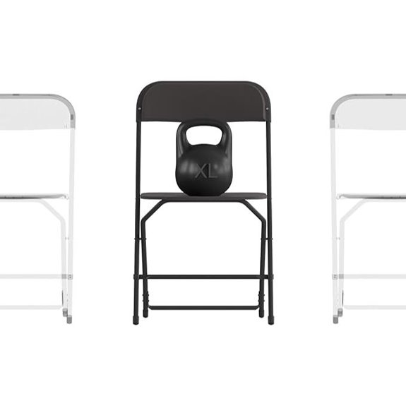 Flash Furniture Hercules Big & Tall Stackable Chairs (Set of 4)