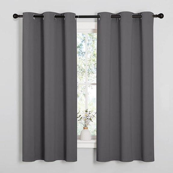 NICETOWN Thermal Blackout Curtains for Bedroom (2 Panels)