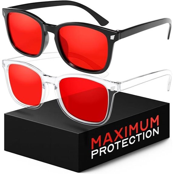 Livho Gaming Glasses with Blue Green Light Blocking