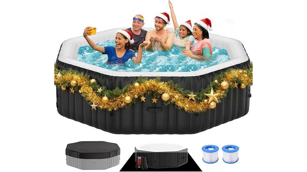 capacity for four to six