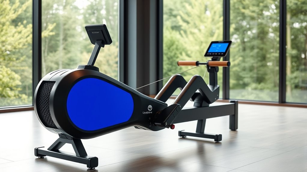 choosing comfortable space efficient rowing machines