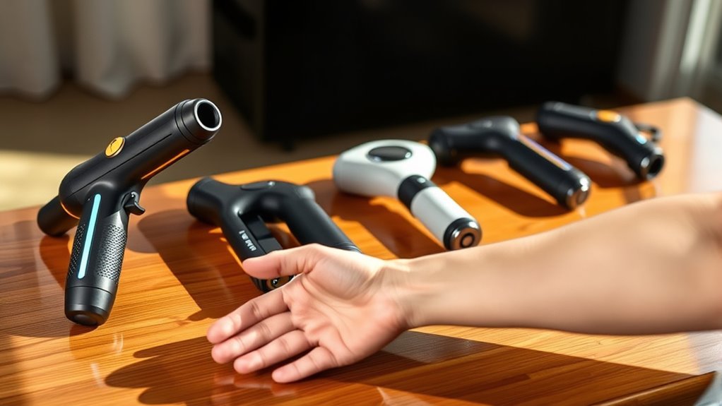 choosing effective user friendly massage guns