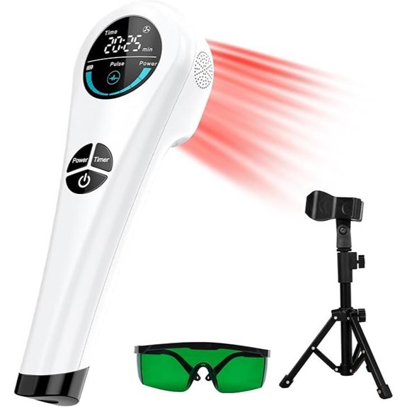 Cold Laser Therapy Device with Tripod for Humans & Dogs