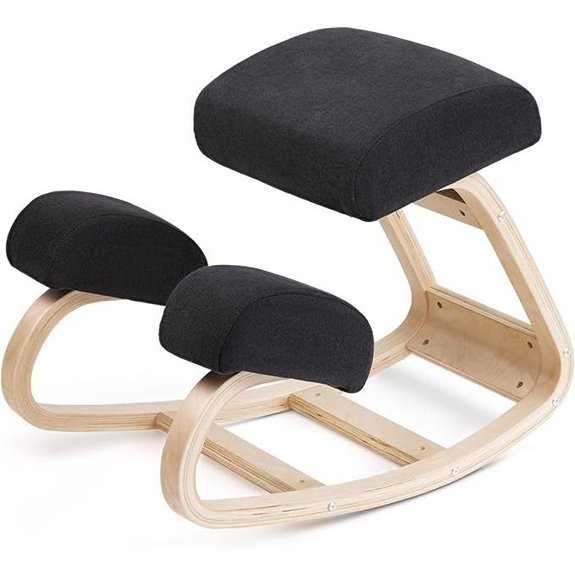 Luxton Ergonomic Kneeling Chair with Extra Padding