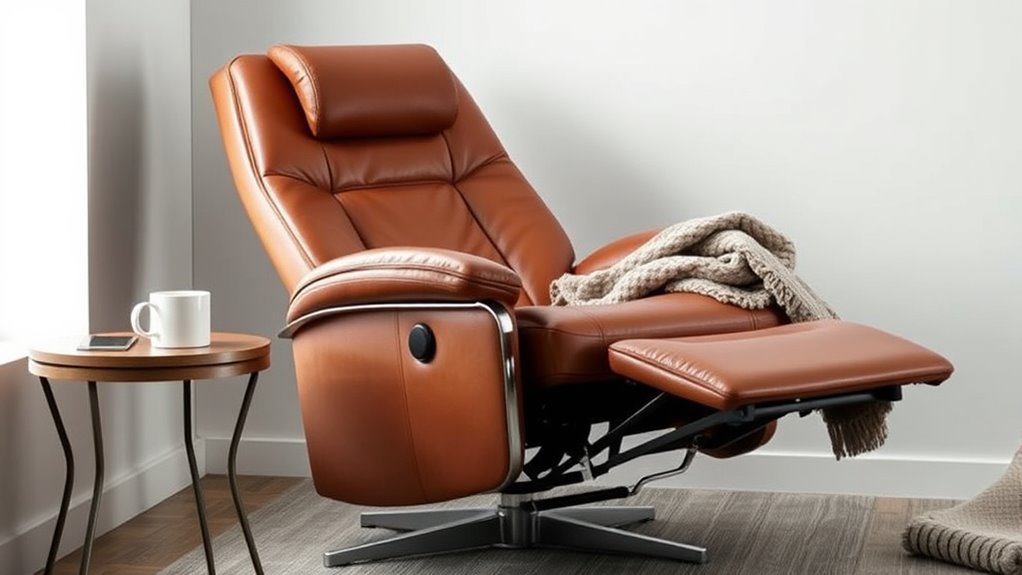 comfortable reclining and support